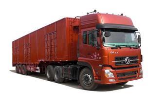 新泰大鹅颈结构集装箱运输半挂车拉多少吨